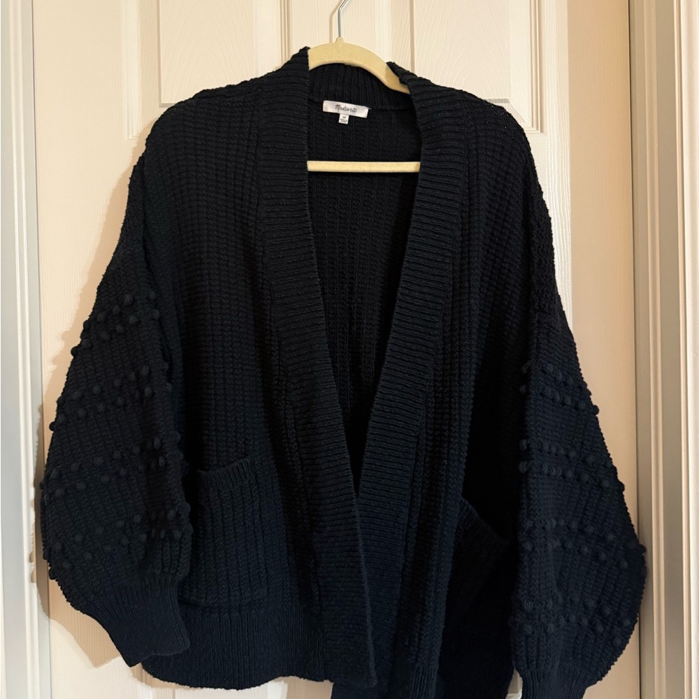 Madewell Black Knit Cardigan